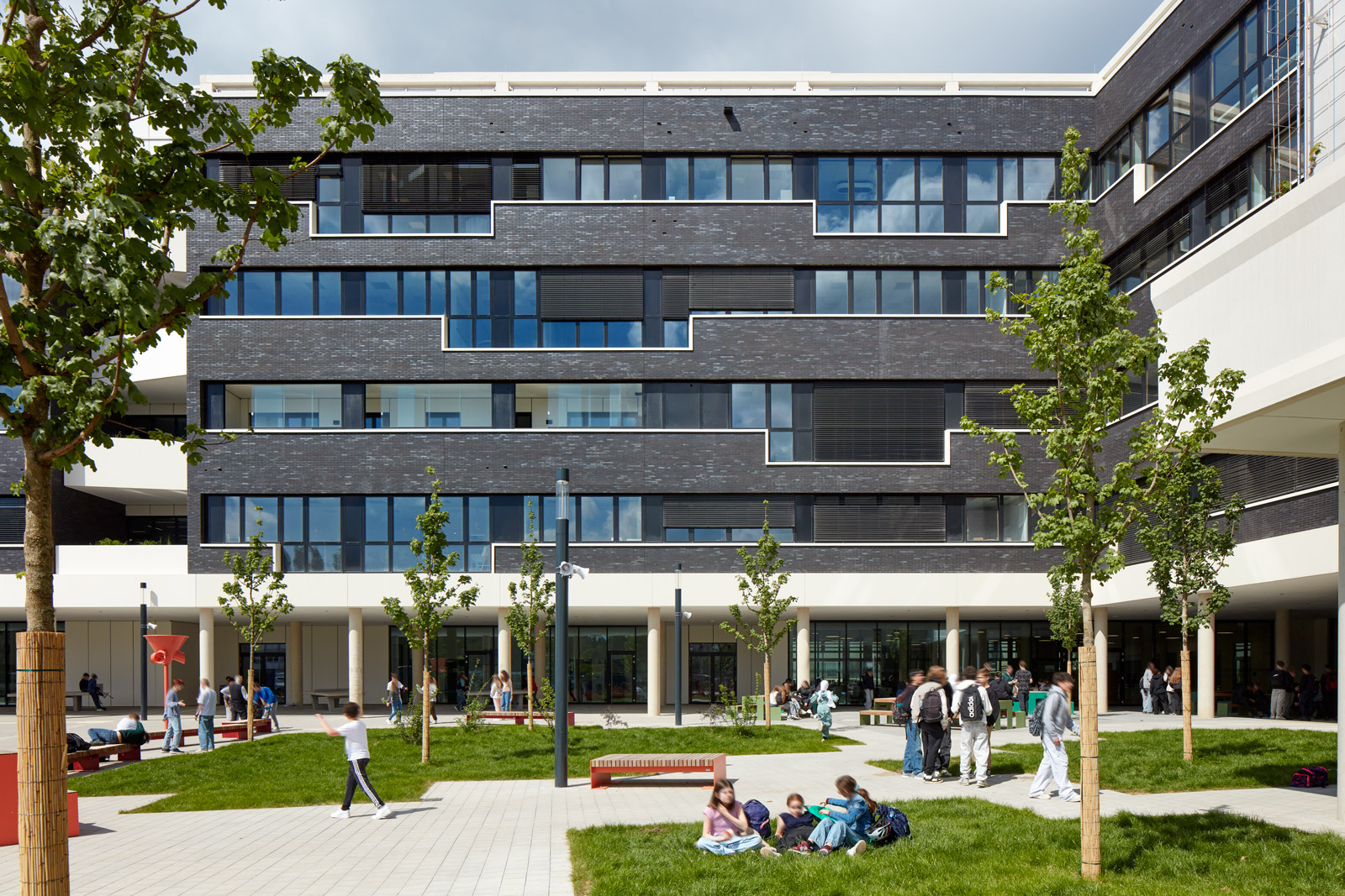 Projektbesichtigung Schloss-Gymnasium Benrath